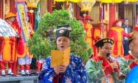 Nghi lễ kết thúc Tết Nguyên đán trong Hoàng cung Huế