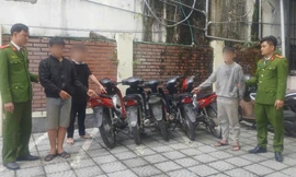 Nhóm trộm nhí gây loạt vụ 'nhảy xe' trong thời gian ngắn