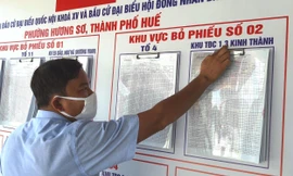 Người dân Hương Sơ dành nhiều sự quan tâm, kỳ vọng cho kỳ bầu cử lần này.