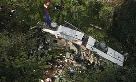 Hiện trường vụ tai nạn