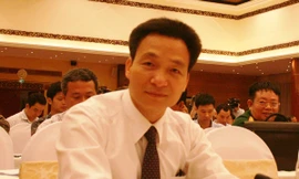 Bộ trưởng, Chủ nhiệm VPCP Vũ Đức Đam tại buổi họp báo Ảnh: Thu Giang