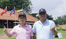 Ông Tan Chong Huat - Chủ tịch AGF và ông Vũ Nguyên - Phó Chủ tịch AGF