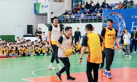 ‘Ngày hội bóng rổ High Hoop’ thu hút 650 học sinh thủ đô tham dự 