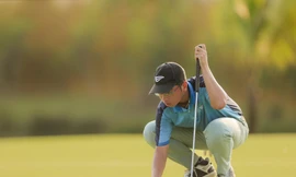 Golfer Lê Minh Nghĩa 