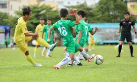 Sông Lam Nghệ An bảo vệ thành công ngôi vô địch giải U13 toàn quốc