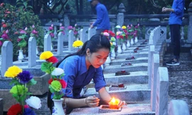 Lấy mẫu ADN thân nhân liệt sỹ chưa xác định được danh tính