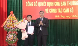 Quảng Trị điều động, bổ nhiệm nhiều lãnh đạo chủ chốt