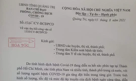 Quá nhiều 'trường hợp đặc biệt' xin về nhà cách ly, Quảng Trị hỏa tốc thu hồi công văn