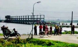 Thai phụ đuối nước tử vong khi giặt chiếu ở bờ sông