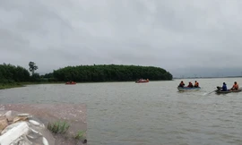 Người đàn ông mất tích khi đi đánh cá trong mưa lũ