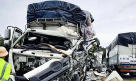 Vụ 2 ô tô tông trực diện trên Quốc lộ 9: Phát hiện một tài xế dương tính ma túy