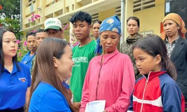 Gần 500 triệu đồng thực hiện các công trình tại Lễ ra quân Chiến dịch tình nguyện hè Quảng Trị