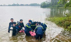 Tìm thấy nam sinh viên tử vong ở hồ Khe Mây