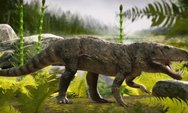 Cá sấu ăn thịt khủng long cách đây 230 triệu năm