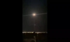 Phòng không Syria bắn hạ tên lửa Israel trên bầu trời Damascus