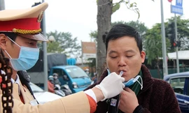 Ống thổi nồng độ cồn dùng một lần không lây lan virus corona