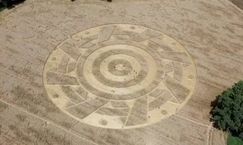 Vòng tròn bí ẩn lại xuất hiện ở Đức