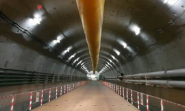 Đường hầm đầu tiên vượt sông Hoàng Hà