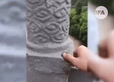 Cầu mới xây ở Trung Quốc có thể bóp vụn bằng tay sau đợt mưa dài ngày