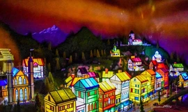 Lâu đài làm từ thủy tinh ở Hàn Quốc