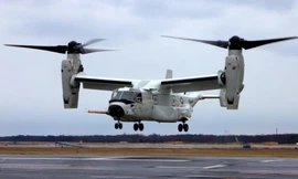 'Ngựa thồ trên hạm' CMV-22B lần đầu bay thử nghiệm