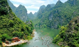 Vẻ đẹp yên bình của sông nước Tràng An