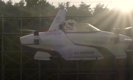 Nhật Bản thử nghiệm thành công xe bay chở người