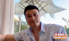 Quang Vinh tự cách ly trong resort