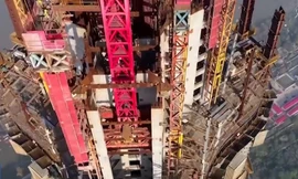 Cỗ máy xây chung cư ba ngày một tầng