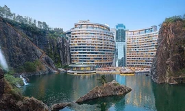 Khách sạn 5 sao dưới lòng đất, chi phí xây dựng lên tới 500 triệu USD