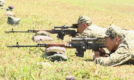 Cận cảnh đội bắn tỉa Việt Nam tập luyện tại Army Games 2020