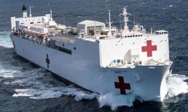 Tàu bệnh viện Hải quân Mỹ hoạt động như thế nào?