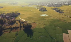 Cảnh đẹp Quảng Ngãi từ trên cao