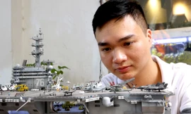 Bộ sưu tập mô hình quân sự nửa tỷ đồng