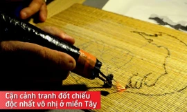 Cận cảnh tranh đốt chiếu độc nhất vô nhị ở miền Tây