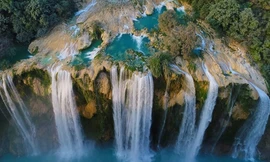 Loạt hố bơi và thác nước tuyệt đẹp ở Mexico