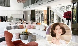 Cận cảnh nội thất xa hoa trong biệt thự hàng chục tỷ của Ngọc Trinh