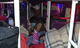 CSGT bắt xe khách nhồi nhét 99 người