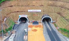 Hầm Hải Vân 2 sắp hoàn thành