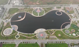 Toàn cảnh công viên thiên văn học đầu tiên ở Đông Nam Á nhìn từ trên cao