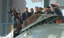 Bộ trưởng Quốc phòng Nga kiểm tra Su-57 trước giờ khai mạc Army Games