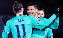Bale ghi bàn trong ngày trở lại đội hình Real