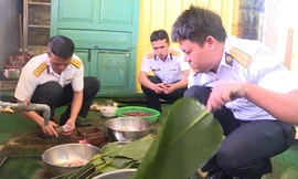 Đón Tết trên nhà giàn DK1