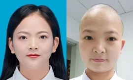 Từ bỏ mái tóc, cạo trọc đầu vì chống virus corona