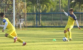U23 Việt Nam rèn phối hợp ngắn