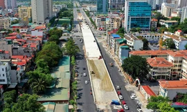 Ba công trình giao thông trọng điểm của Hà Nội sắp hoàn thành