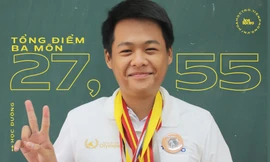 Cậu bạn “Văn Toán song toàn“: Toán đạt 9,6 điểm, Văn cũng suýt soát với 8,75