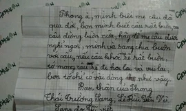 Bức thư tay khiến bao người bật khóc: Sự quan tâm chính là siêu năng lực chữa lành