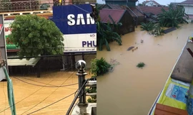 Lời kể từ tâm lũ: Mất tất cả, 12 người chỉ có ít lương khô và hai chai nước chờ cứu