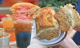 Món ngon Sài Gòn: Team hảo ngọt và team mê burger mau mau bơi vào đây!